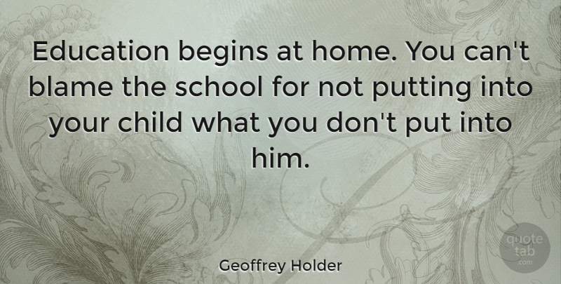 education begins at home essay