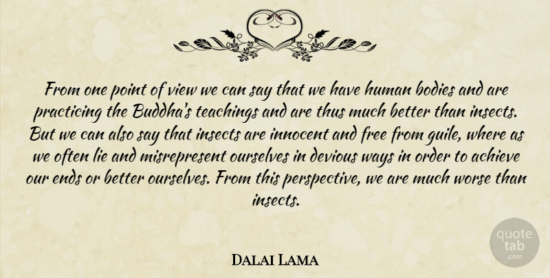 Dalai Lama Quote About Buddhist, Lying, Teaching: From One Point Of View...