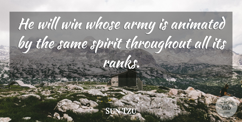 Sun Tzu Quote About War, Army, Winning: He Will Win Whose Army...