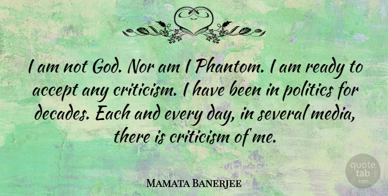 Mamata Banerjee Quote About Media, Criticism, Phantoms: I Am Not God Nor...