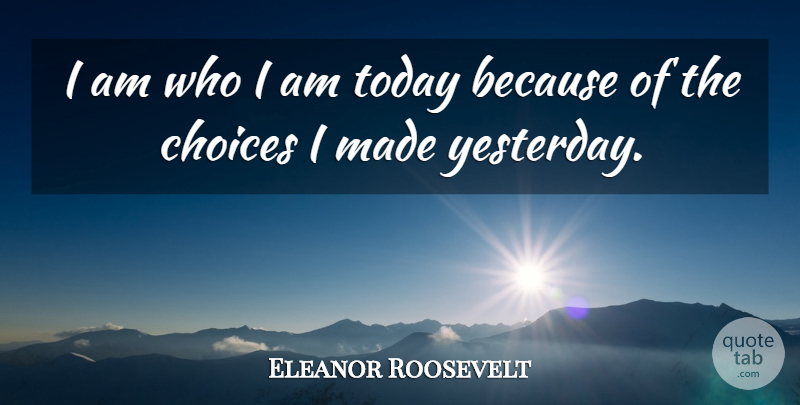 Eleanor Roosevelt Quote About Inspirational, Cancer, Insperational: I Am Who I Am...