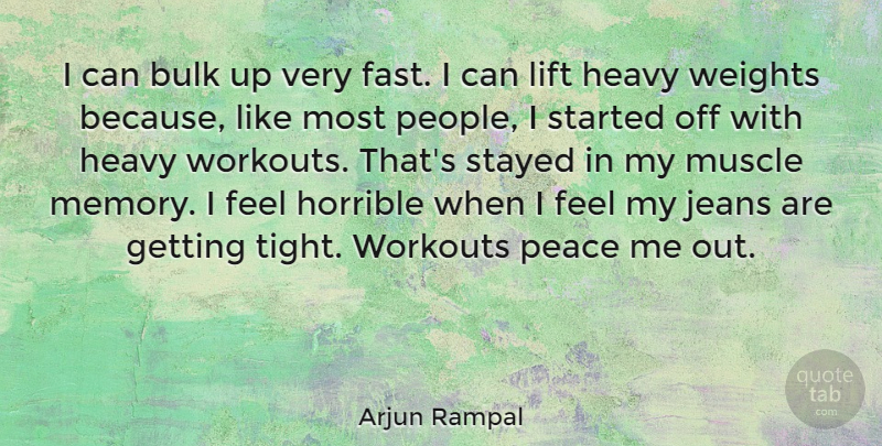 Arjun Rampal Quote About Workout, Memories, Jeans: I Can Bulk Up Very...