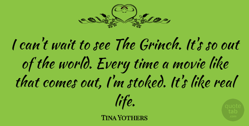 Tina Yothers Quote About Life, Real, Waiting: I Cant Wait To See...