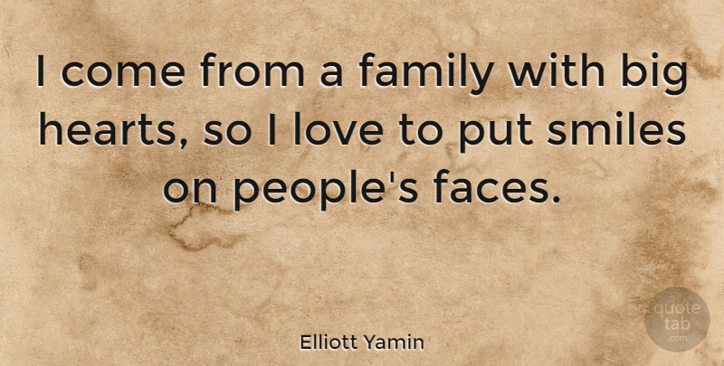Elliott Yamin Quote About Family, Love: I Come From A Family...