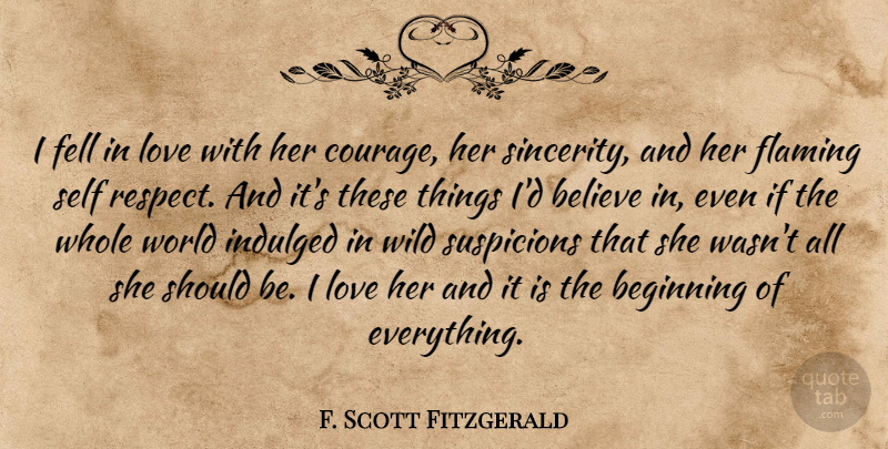 F. Scott Fitzgerald Quote About Love, Life, Pregnancy: I Fell In Love With...