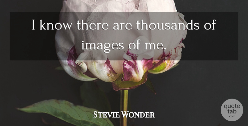 Stevie Wonder Quote About Knows: I Know There Are Thousands...