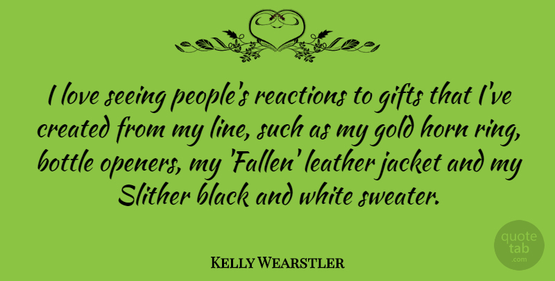 Kelly Wearstler Quote About Black And White, Leather Jackets, Sweaters: I Love Seeing Peoples Reactions...