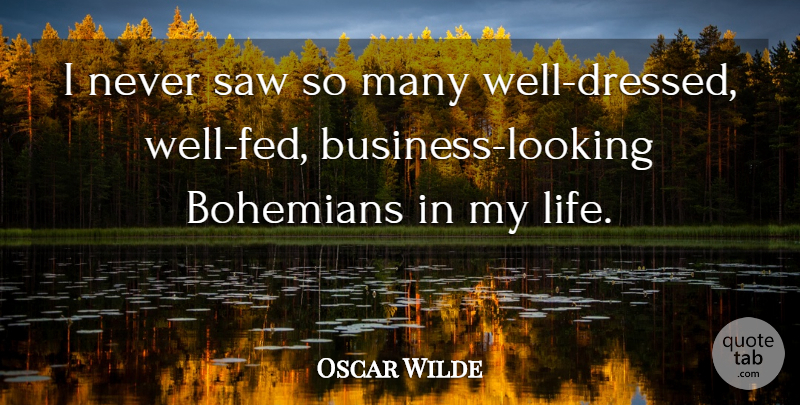 Oscar Wilde Quote About San Francisco, Saws, Feds: I Never Saw So Many...