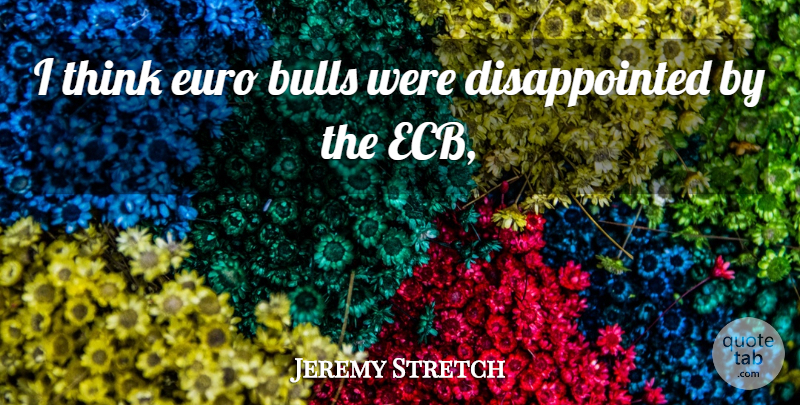 Jeremy Stretch Quote About Bulls, Euro: I Think Euro Bulls Were...