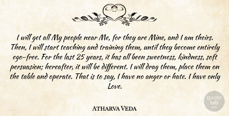 Atharva Veda Quote About Anger, Drag, Entirely, Last, Near: I Will Get All My...