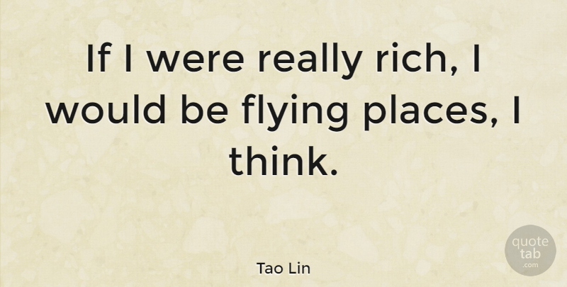 Tao Lin Quote About undefined: If I Were Really Rich...
