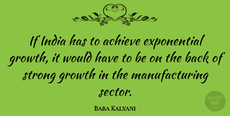 Baba Kalyani Quote About India: If India Has To Achieve...