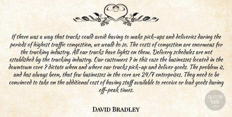 David Bradley Quote About Additional, Available, Avoid, Businesses, Case: If There Was A Way...