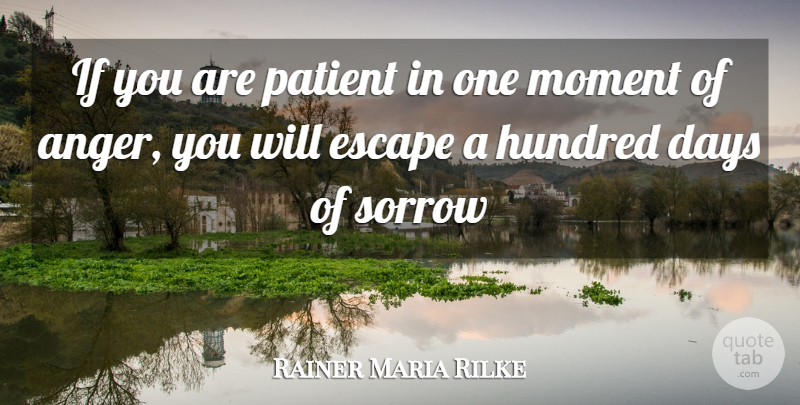 Rainer Maria Rilke Quote About Inspirational, Motivational, Patience: If You Are Patient In...