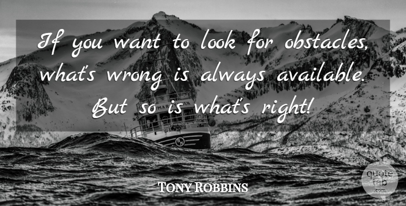 Tony Robbins Quote About Inspirational, Looks, Want: If You Want To Look...