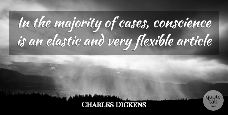 Charles Dickens Quote About Funny, Humorous, Majority: In The Majority Of Cases...