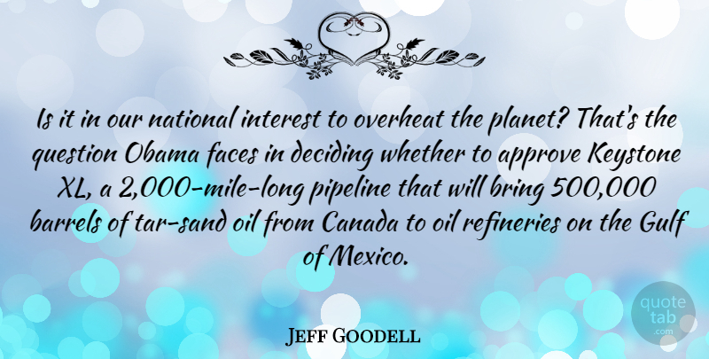 Jeff Goodell Quote About Oil, Long, Mexico: Is It In Our National...