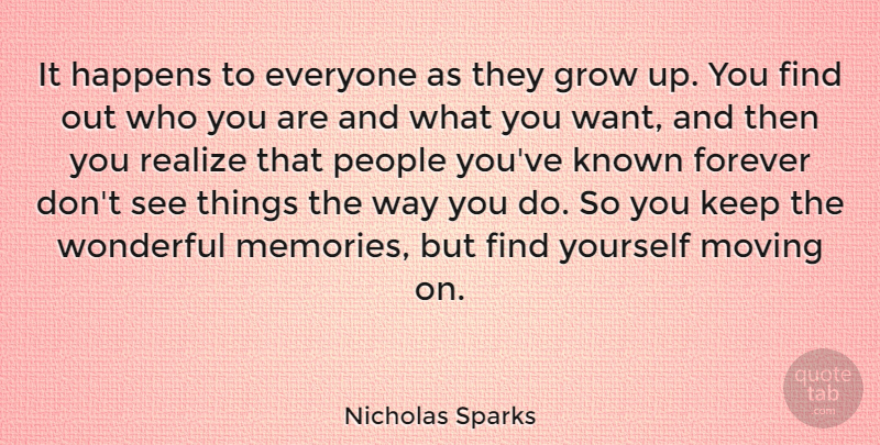 Quotes about growing up and moving on