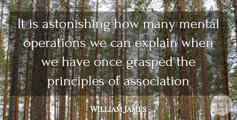 William James Quote About Educational, Philosophy, Literature: It Is Astonishing How Many...