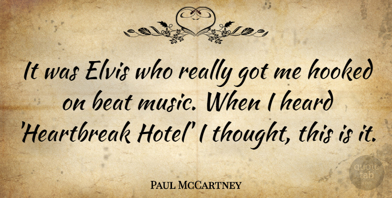 Paul McCartney Quote About Redneck, Hospitality, Beats: It Was Elvis Who Really...