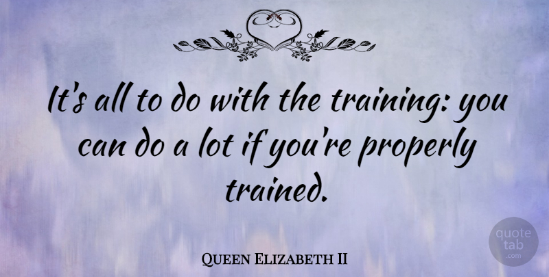 Queen Elizabeth II Quote About Business, Women, Learning: Its All To Do With...