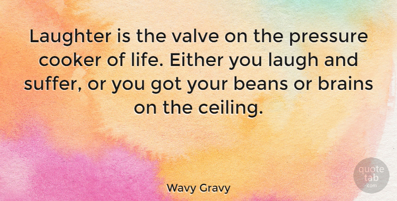 Wavy Gravy Quote About Happiness, Laughter, Laughing: Laughter Is The Valve On...