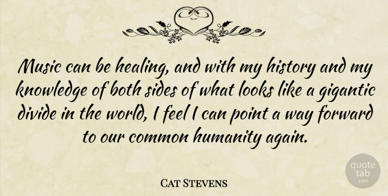 Cat Stevens Quote About Healing, Way Forward, Common Humanity: Music Can Be Healing And...