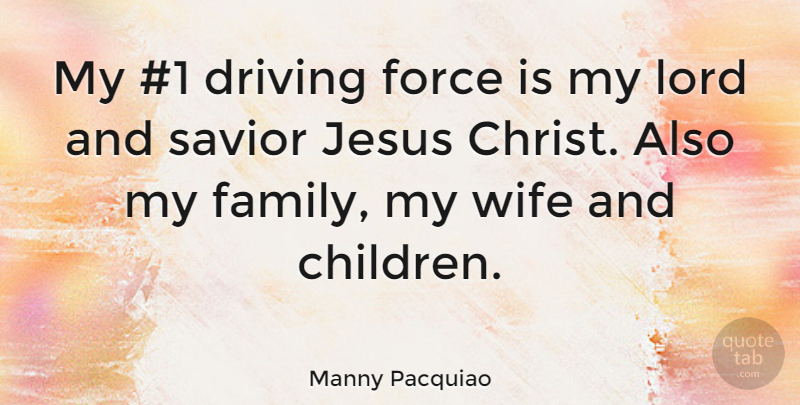 Manny Pacquiao Quote About Jesus, Children, Wife: My 1 Driving Force Is...
