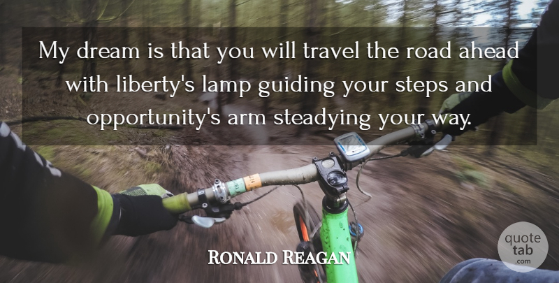 Ronald Reagan Quote About Dream, Opportunity, Liberty: My Dream Is That You...