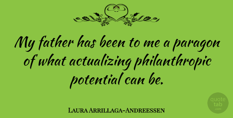 Laura Arrillaga-Andreessen Quote About undefined: My Father Has Been To...