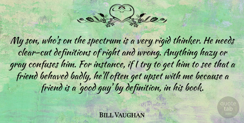 Bill Vaughan Quote About Book, Son, Cutting: My Son Whos On The...