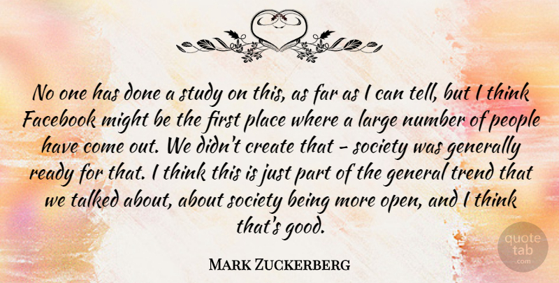 Mark Zuckerberg Quote About Thinking, Numbers, People: No One Has Done A...