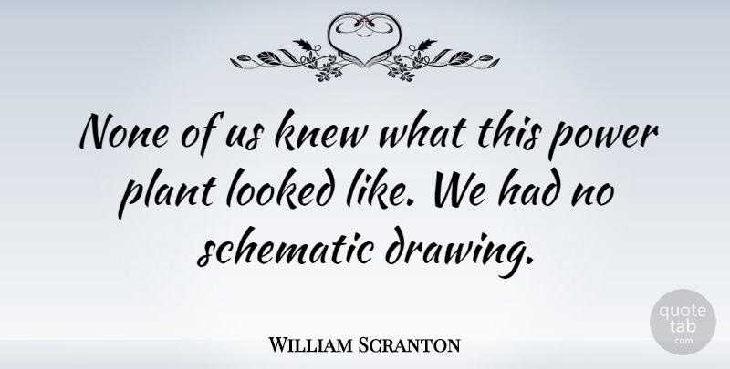 William Scranton Quote About Knew, Looked, None, Power: None Of Us Knew What...