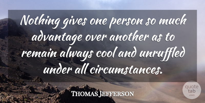 Thomas Jefferson Quote About Motivational, Running, Spiritual: Nothing Gives One Person So...