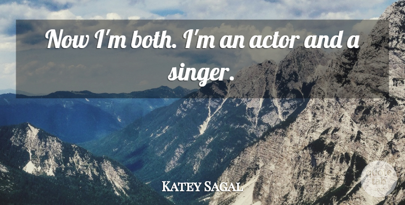 Katey Sagal Quote About American Athlete: Now Im Both Im An...