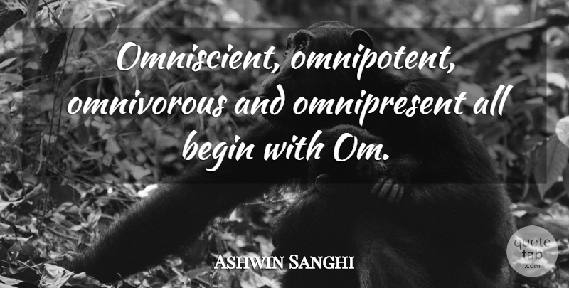 omniscient omnipotent omnipresent