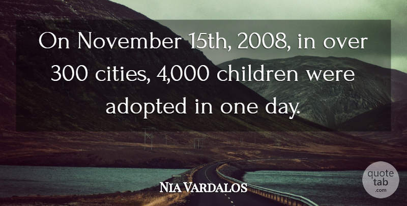Nia Vardalos Quote About Children: On November 15th 2008 In...