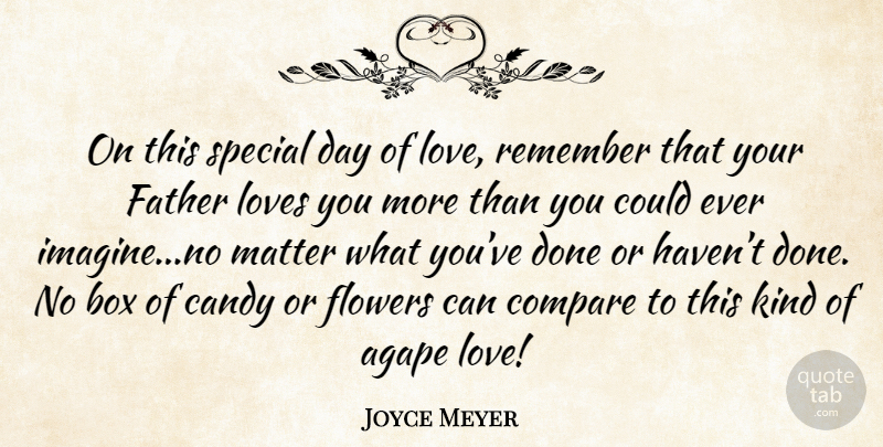 Joyce Meyer Quote About Father, Flower, Love You: On This Special Day Of...