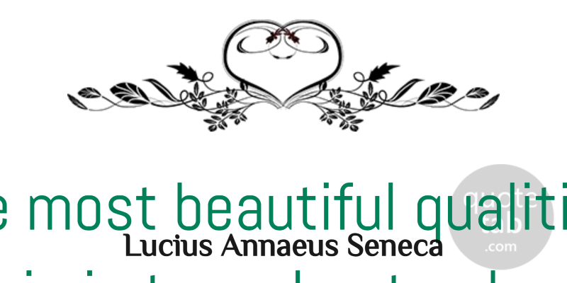 Lucius Annaeus Seneca Quote About Beautiful, Friendship, Friends Or Friendship, Qualities, Understand: One Of The Most Beautiful...