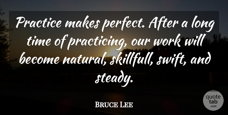 bruce lee practice