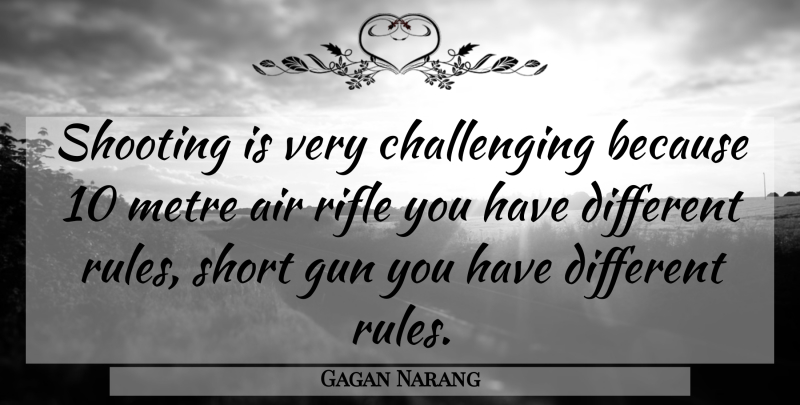 Gagan Narang Quote About Gun, Air, Challenges: Shooting Is Very Challenging Because...