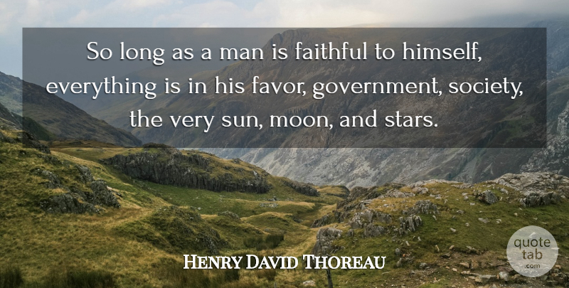 Henry David Thoreau Quote About Inspirational, Stars, Moon: So Long As A Man...