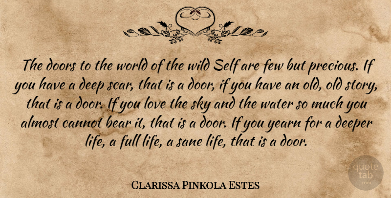 Clarissa Pinkola Estes Quote About Sky, Doors, Self: The Doors To The World...
