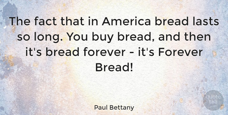 Paul Bettany Quote About America, Buy, Lasts: The Fact That In America...