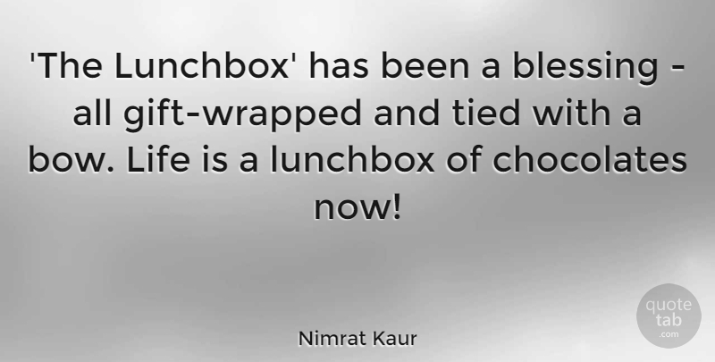 Nimrat Kaur Quote About Chocolates, Life, Tied: The Lunchbox Has Been A...