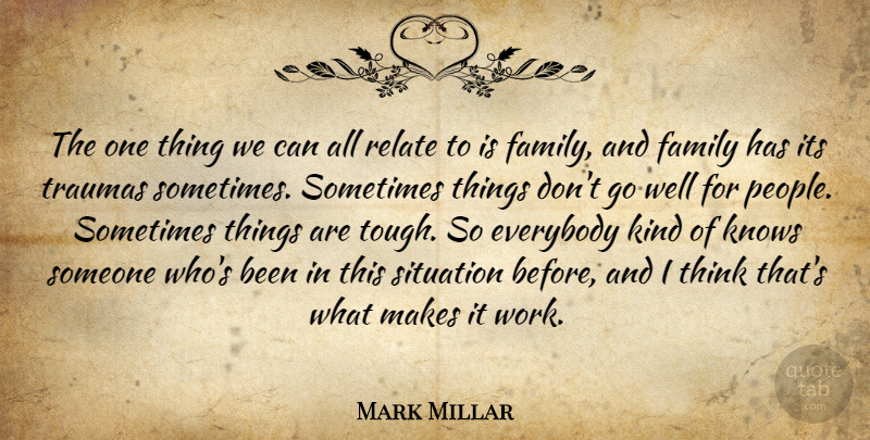 Mark Millar Quote About Thinking, People, Tough: The One Thing We Can...