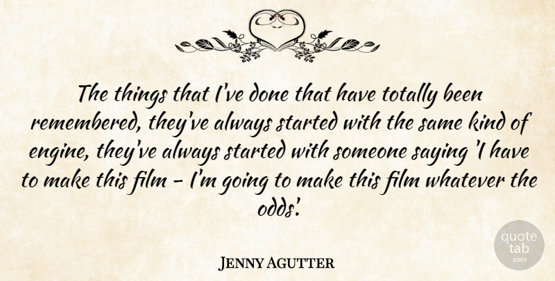 Jenny Agutter Quote About English Actress, Totally, Whatever: The Things That Ive Done...