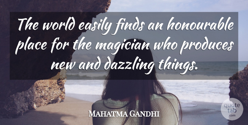 Mahatma Gandhi Quote About World, Produce, Magician: The World Easily Finds An...