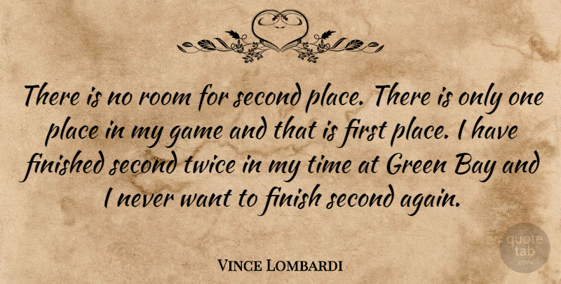 Vince Lombardi Quote About Football, Motivational Sports, Winning: There Is No Room For...