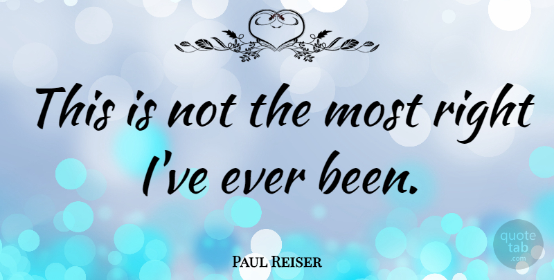 Paul Reiser Quote About American Comedian: This Is Not The Most...